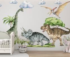 Dinosaur Wall Decals Dinosaur Wall Art