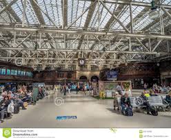 glasgow central station editorial image