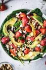 best ever summer strawberry spinach salad