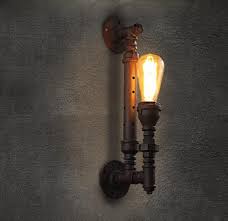 Acennan Industrial Water Pipe Wall Lamp