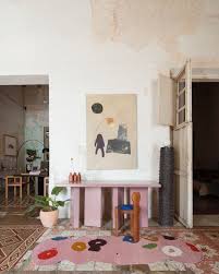 living room ceramic tile floors design