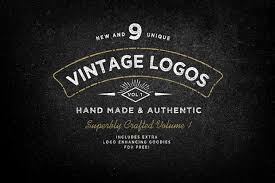 25 Beautiful Vintage Logo Templates Creative Market Blog