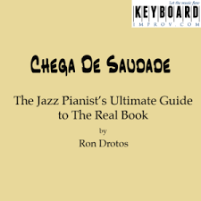 Chega De Saudade From The Jazz Pianists Ultimate Guide To