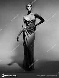 woman elegant fashionable dress