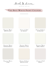 The Best White Paint Colours Lark