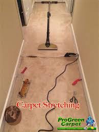 carpet cleaning and stretching two