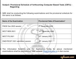 As per the last information, a meeting was held between the ministry of education and health ministry as well as national testing agency to discuss the examination. Neet Pg 2021 Exam Dates Out Application Form Syllabus Eligibility Cute766