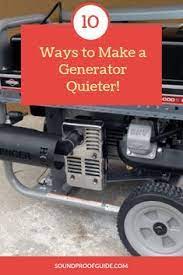 Are you wondering how to make a generator quiet? Top 10 Best Ways To Make A Portable Generator Quieter Portable Generators Portable Generator Quiet Portable Generator Portable Generator Diy Generator