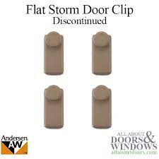 Thumb Used To Hold Storm Door Panels