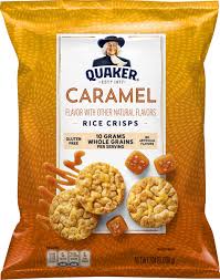 quaker caramel rice crisps hy vee