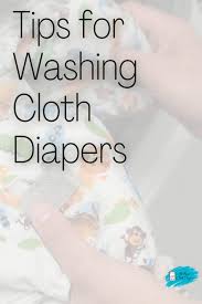 washing cloth diapers tips