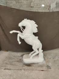 White Marble Horse Statue For Exterior