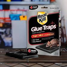 real kill mouse glue traps 4 count hg