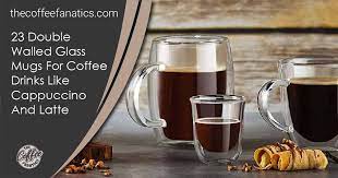 Double Walled Glass Mugs For Coffee Drinks