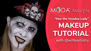 hex the voodoo lady makeup tutorial