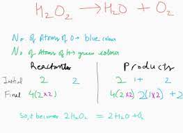 h2o2 gives rise to h2o o2 plz balance
