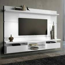 plywood modern wooden tv wall unit for