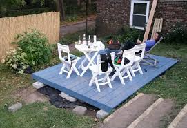 Build Your Own Floating Deck Step By