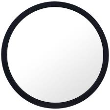 mondella 50cm black frame vivace round