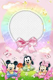 Mickey Mouse, Goofy, and Minnie Mouse, Mickey Mouse Minnie Mouse Donald  Duck Pluto frame, Mood Frame s, border, frame png