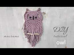 Diy Macrame Owl Tutorial Step By Step