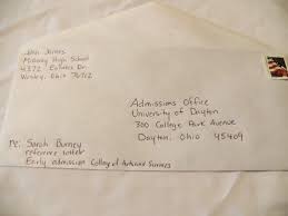 How To Address Envelopes For College Recommendation Letters