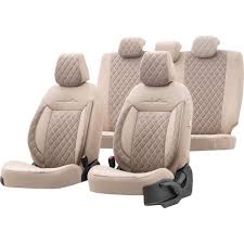 Universal Velours Fabric Seat Cover Set