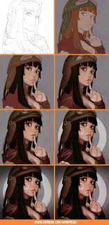 Phantom step by step by kawacy on deviantart. 21 Digital Painting Process Pictures Step By Step Paintable