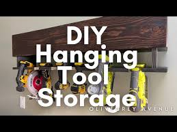 Simple Diy Hanging Tool Storage