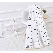 3pcs Baby Height Growth Chart Ruler Height Chart Removable Wall Hanging Measurement
