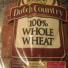 whole wheat bread and nutrition facts