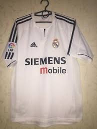 Real madrid home shirt 2003 2004. Rare Real Madrid 2003 2004 Home Football Shirt Jersey Maglia Ebay