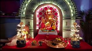 ganpati decoration ideas for home with
