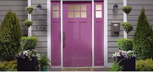 exterior fiberglass door