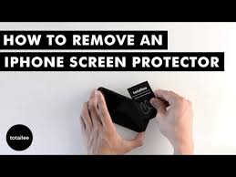 Remove An Iphone Screen Protector