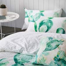 cacti bedlinen quilt cover bed quilt