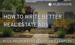 How To Write Effective Real Estate Ads Description Examples
