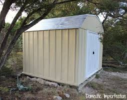 How To Paint A Rusty Metal Shed