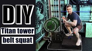 Diy Belt Squat Tower Instructions With