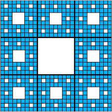 sierpinski carpet with rectangle