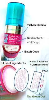 how to read a cosmetic label