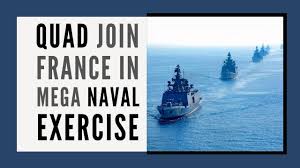 US, India, Japan, Australia and France mega joint naval exercise begin in  Indian Ocean - PGurus