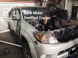 complete overhaul engine hilux car