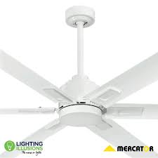 The lighting fixtures are usually enclosed with globes or domes which can be found in numerous styles and designs. White And White Blades Rhino Industrial Style 72 Dc Ceiling Fan With Remote By Mercator Lighting Illusions Online