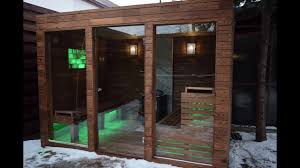 diy sauna homemade outdoor sauna