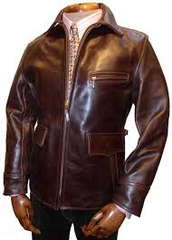 Long Half Belt Steerhide Leather Jacket Aero Leathers Uk