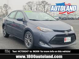 used toyota corolla models in