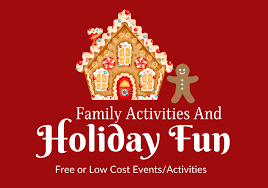 family activities and holiday fun