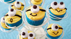 minion cupcakes recipe bettycrocker com