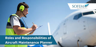 aircraft maintenance planner roles and